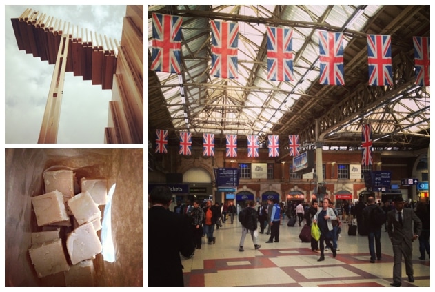 Peanut Butter Fudge (coming soon)/Stairway art/Victoria Station and its flags