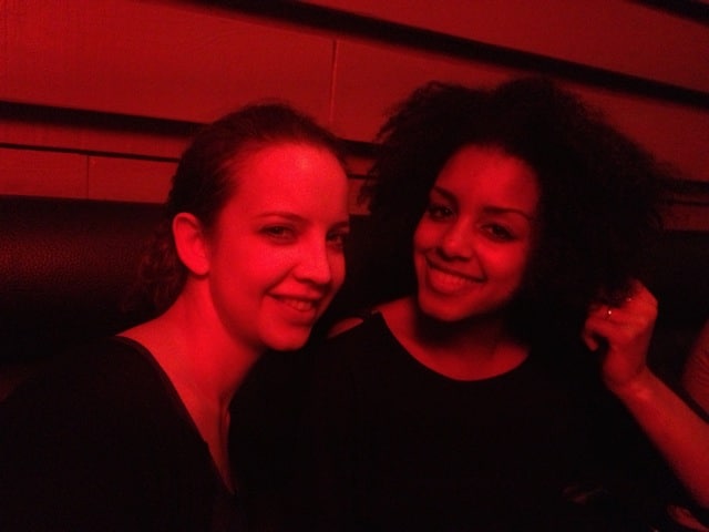Friends in bar