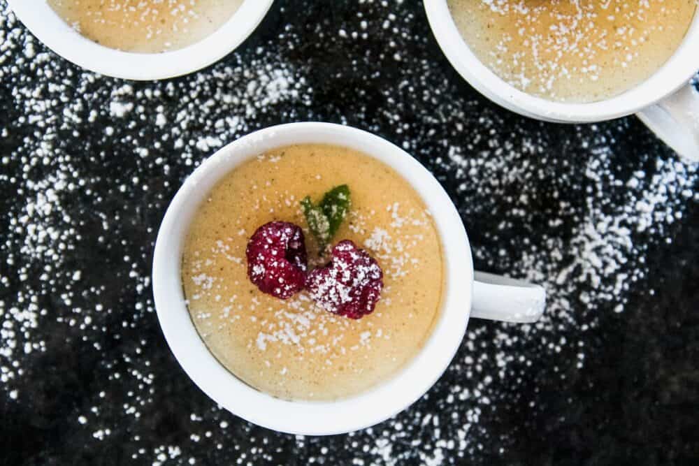 Swedish Licorice Panna Cotta