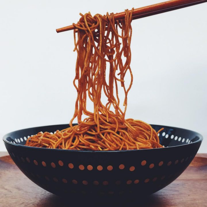 Sriracha Honey Garlic Noodles