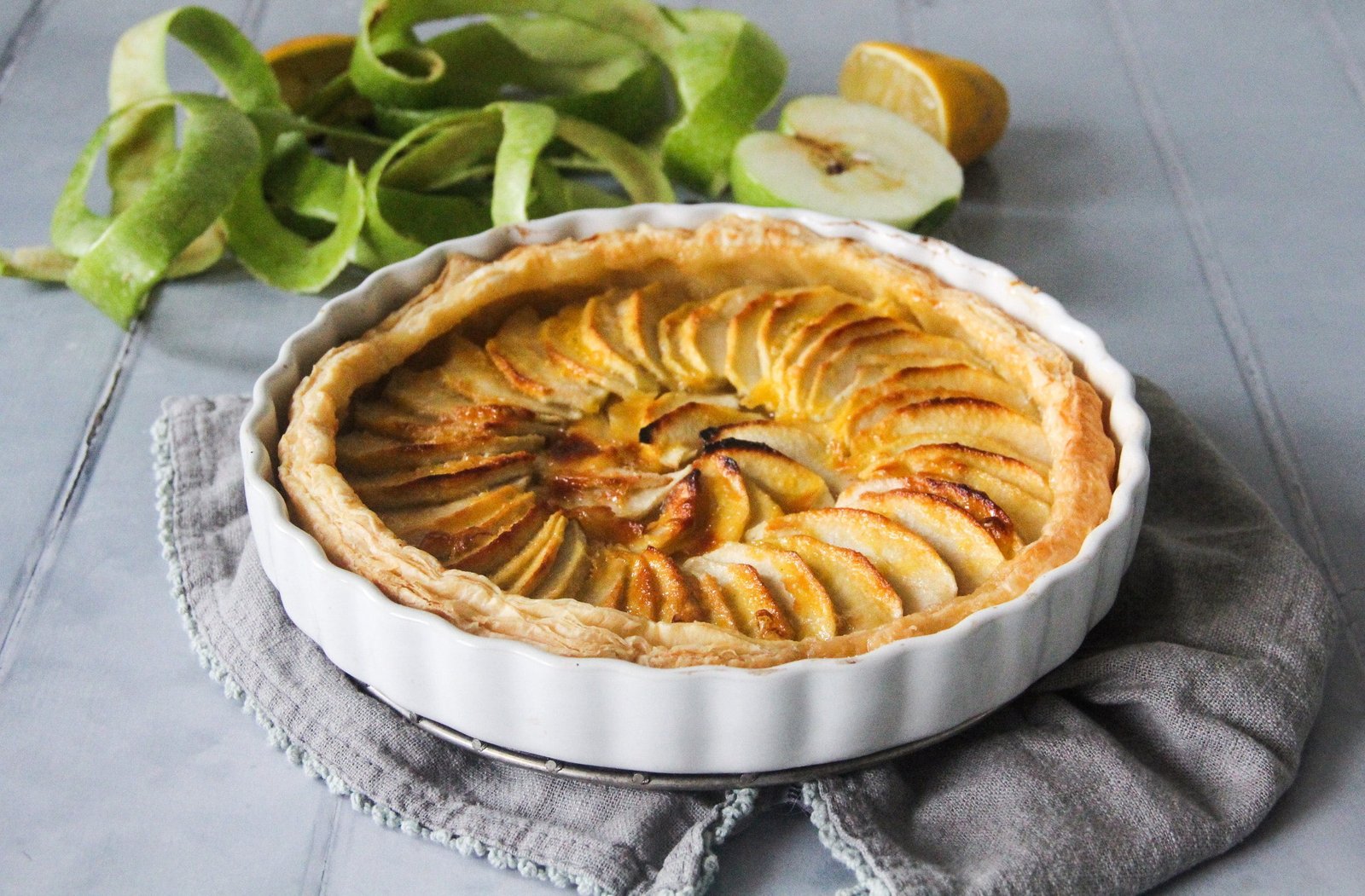 Portuguese Apple Tart – Tarte de Maçã