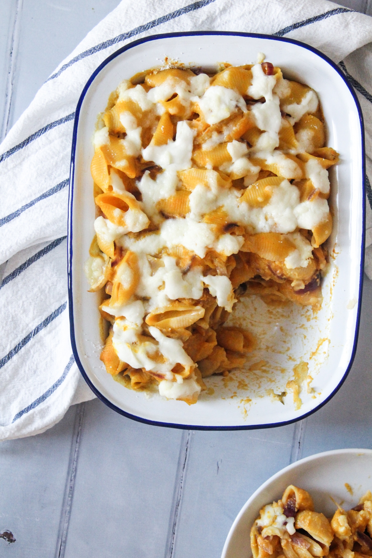 Pumpkin and Fennel Pasta Bake