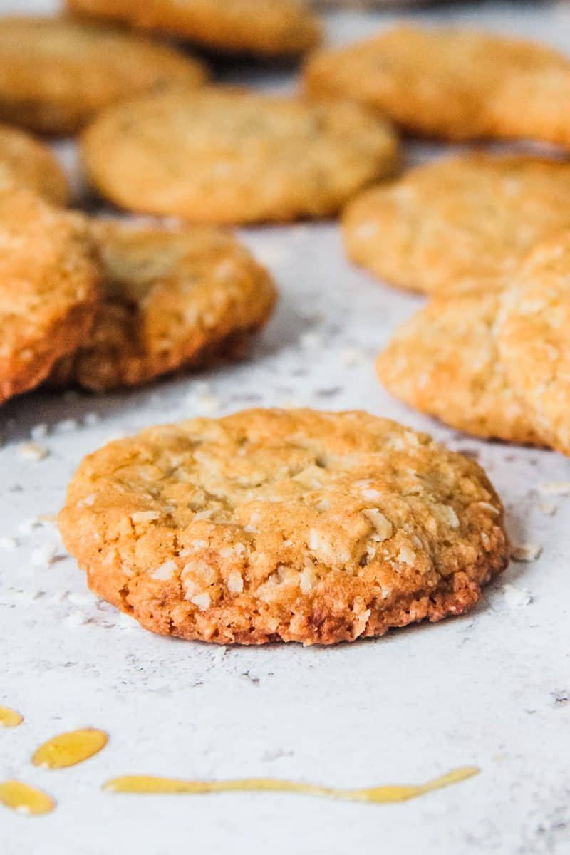 anzac biscuits chewy