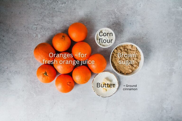 Costa Rican Orange Pudding - roamingtaste.com