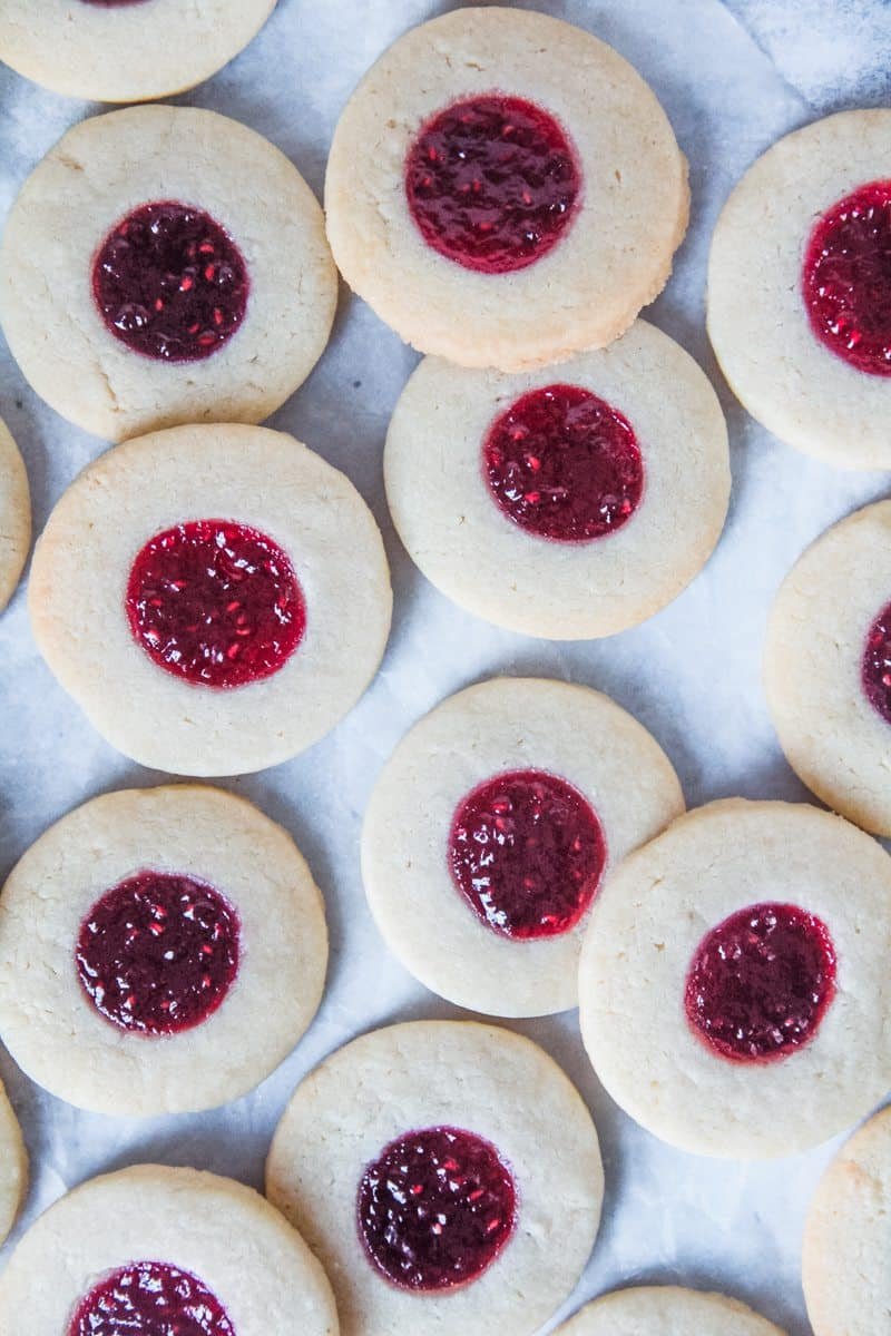 Swedish Thumbprint Cookies