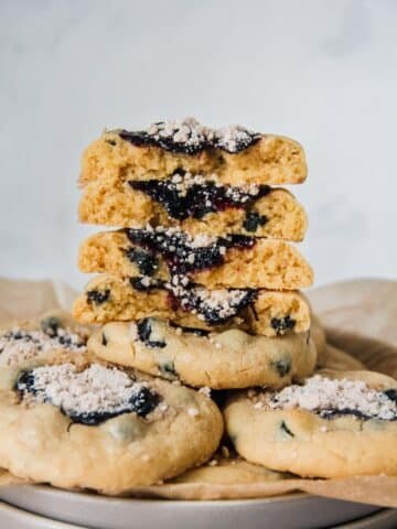blueberry muffin cookies