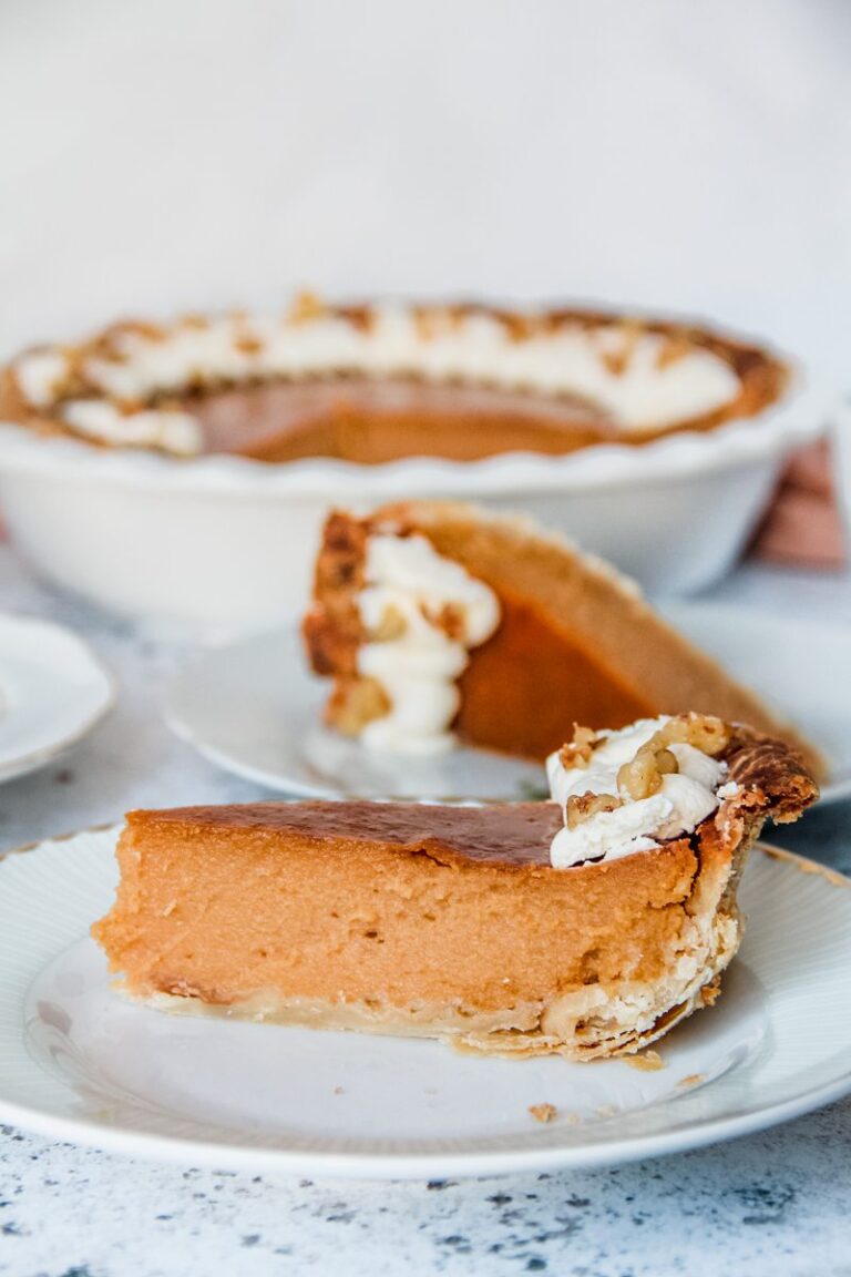 Sweet Potato Pie - roamingtaste.com